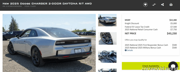 У дилера Dodge лизинг Charger за $49 — реален, но на самом деле вы заплатите в четыре раза больше | Carscoops